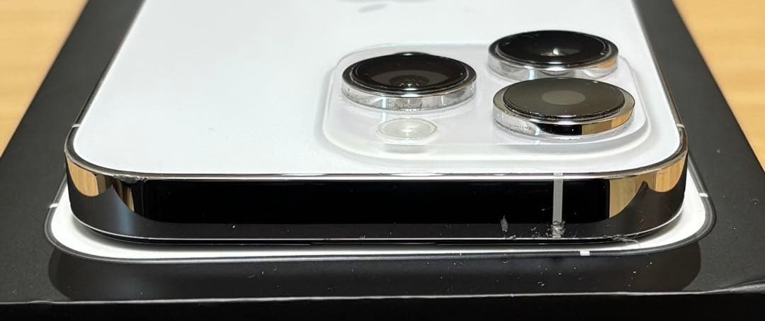 【海外版】iPhone 14 PRO 128GB シルバー　新品バッテリー