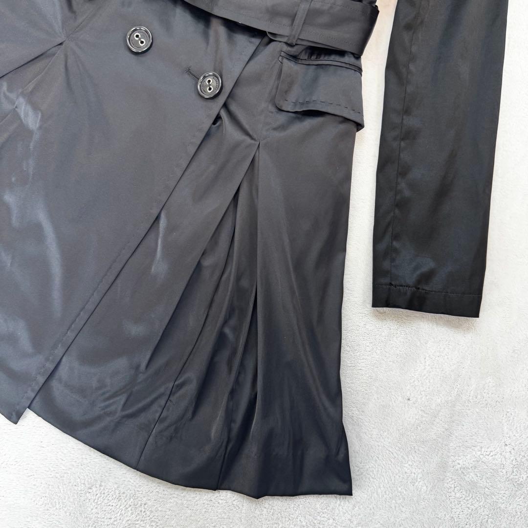 BURBERRY BLUE LABEL トレンチコート ワンピース　38 黒