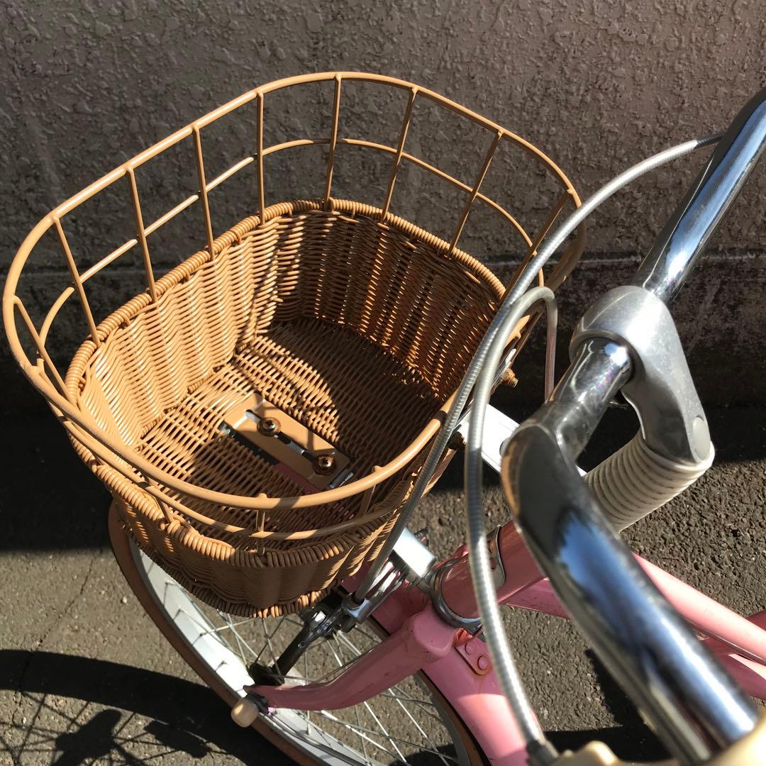 な（引き取り限定）ブリヂストン HACCHI ハッチ 18インチ ピンク