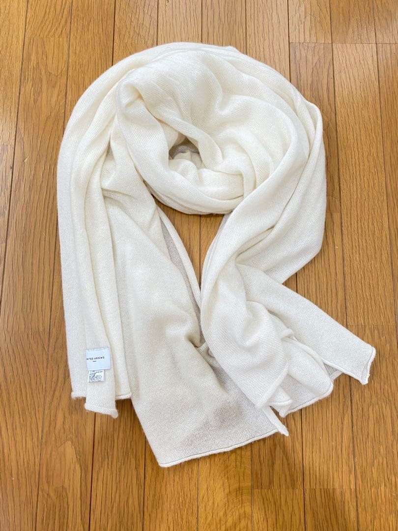 未使用品　ユナイテッドアローズ　カシミア　ニットストール
