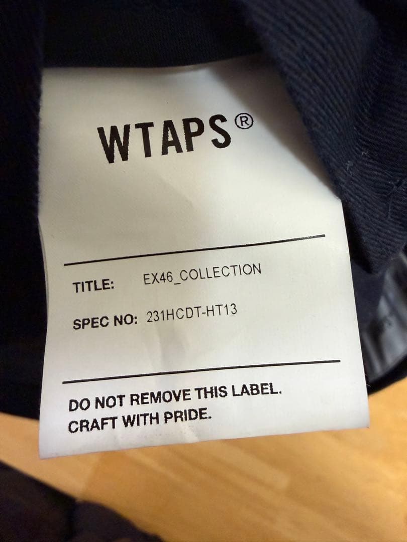 WTAPS ネイビー キャップ