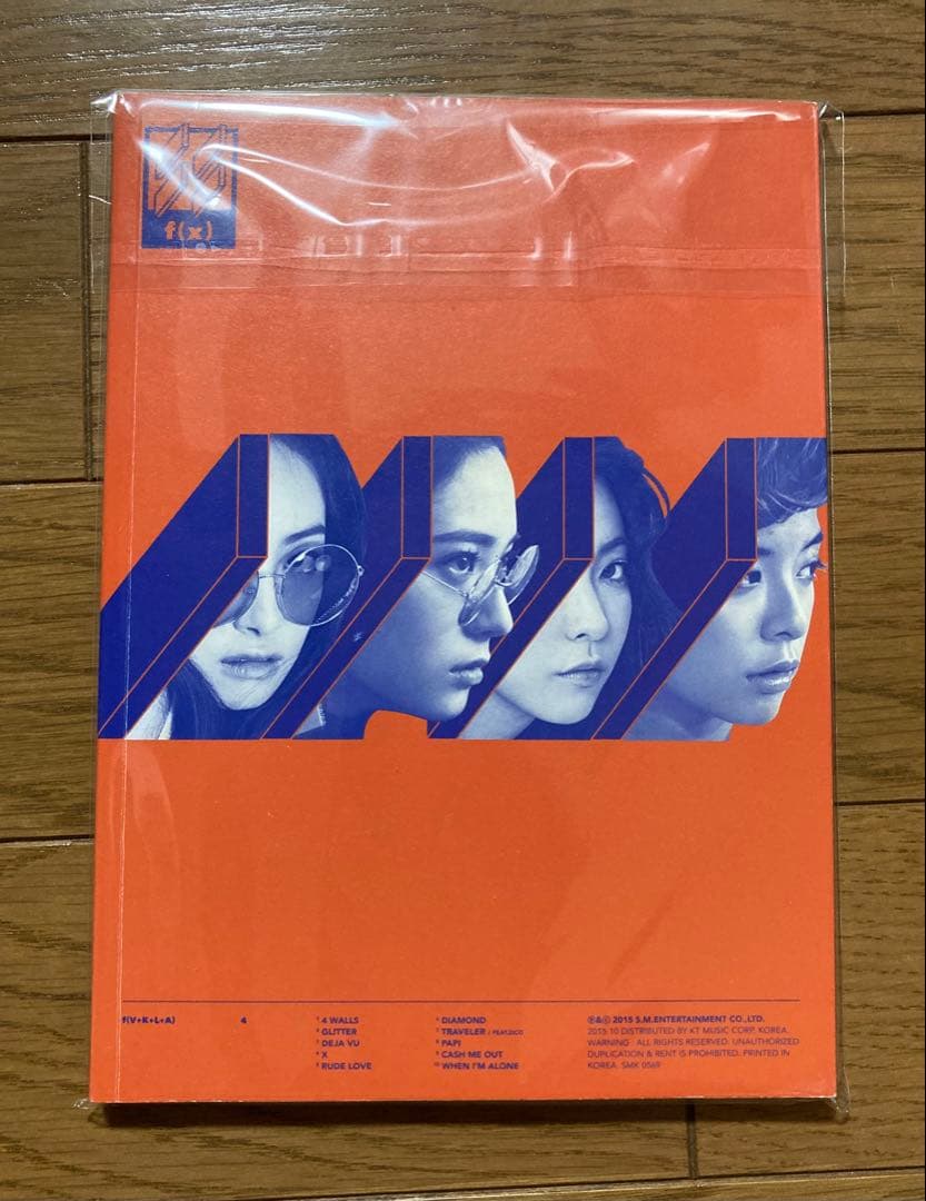 f(x) エフエックス 4Walls CD アルバム クリスタル 韓国盤