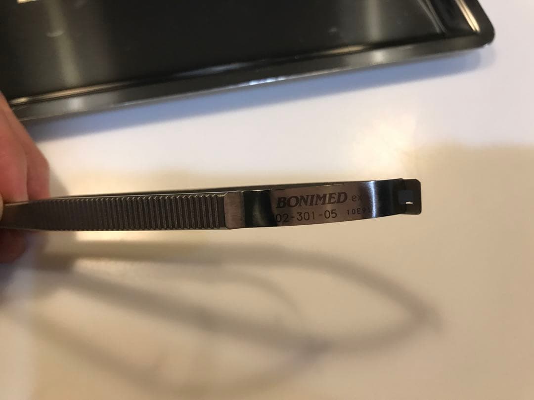 マイクロサージェリー　血管吻合　手術器具 SS②チタンマイクロ剪刀のみ
