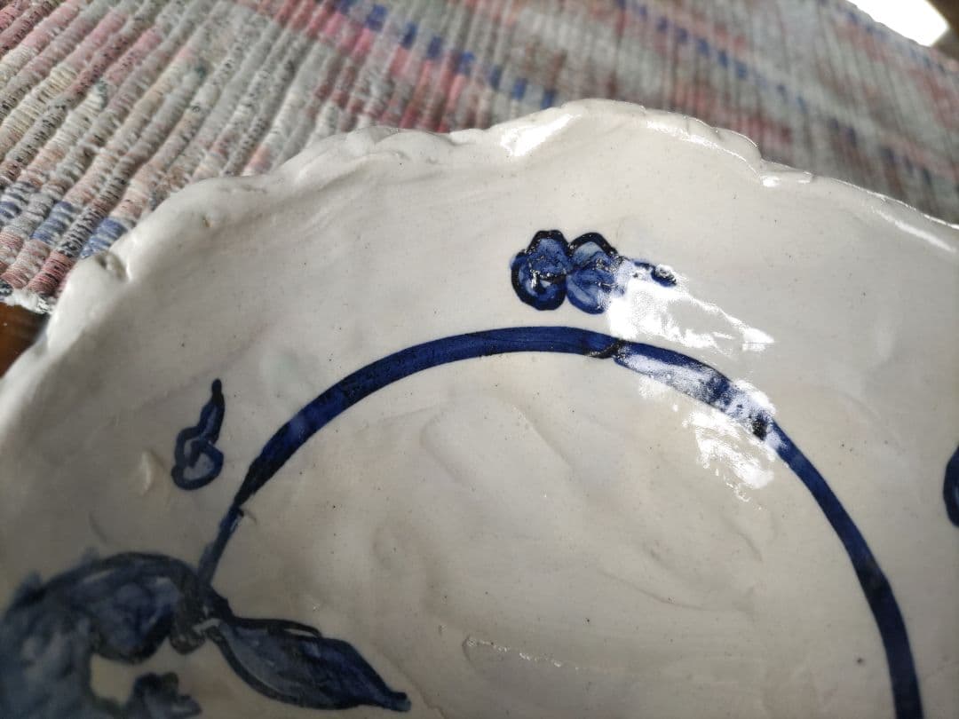 堤展子　雲龍図　鉢．茶碗　未使用