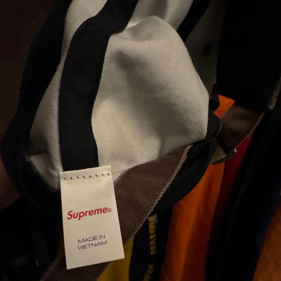 Supreme ブラウン刺繍キャップ