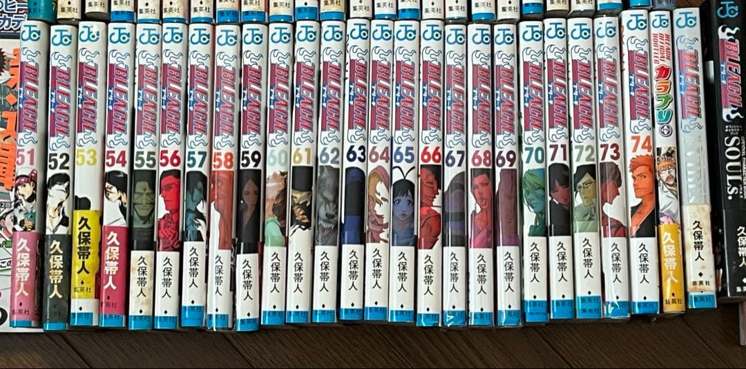 【全巻セット】BLEACH 全74巻セット　初版　ジャンプおまけ付き