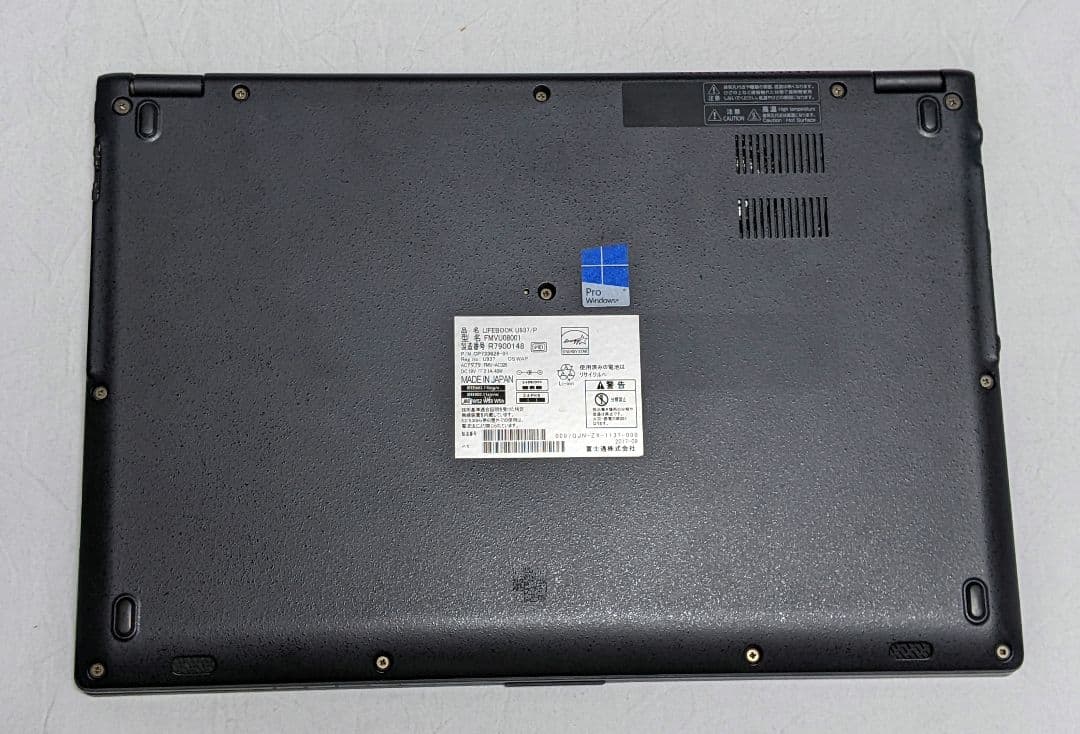 [ジャンク]LIFEBOOK U937/P(七i5/8G/スト無し/FHD)