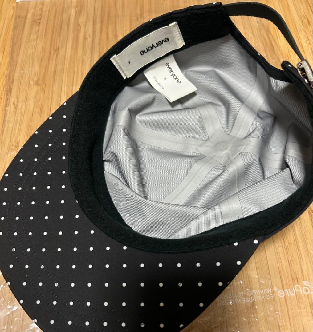 もか　everyone 3layer dot cap