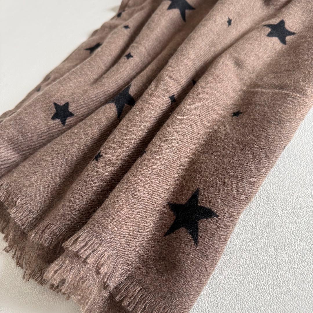 新品　ドゥーズィエムクラス　カシミヤ100% DOUCE GLOIRE 星柄