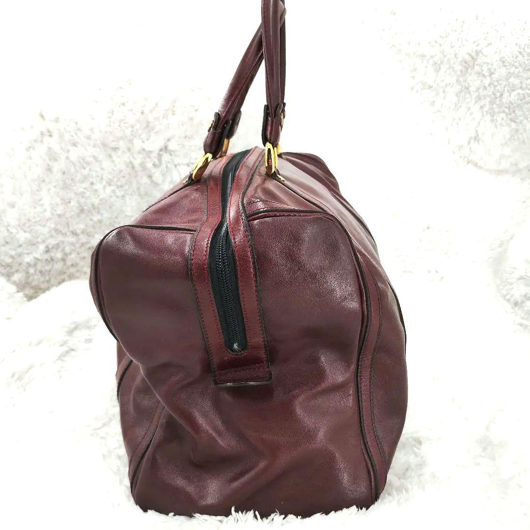 【美品✨】GOLD PFEIL ボストンバッグ レザー ブラウン 大容量