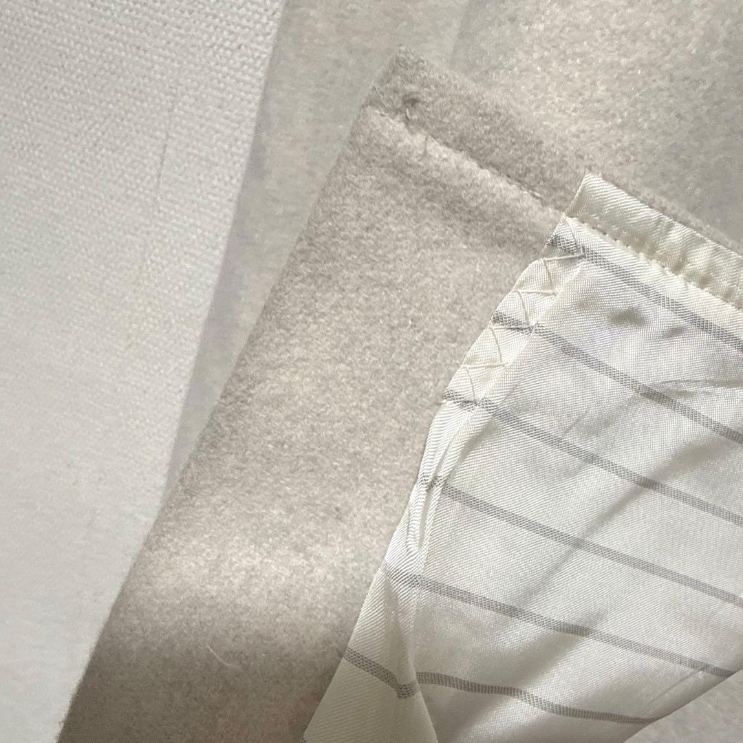 yuni super100 Wool ロングトレンチコート