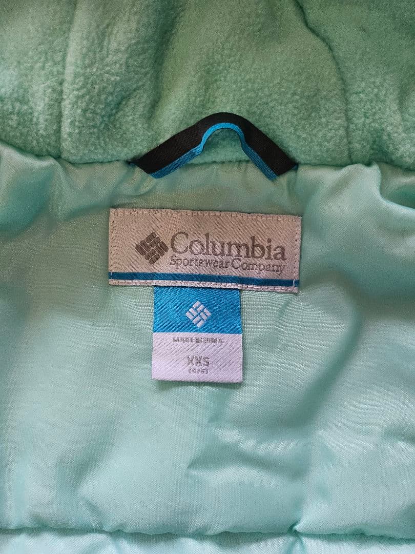 Columbia コロンビア 子ども用スキーウェア XXS グリーン