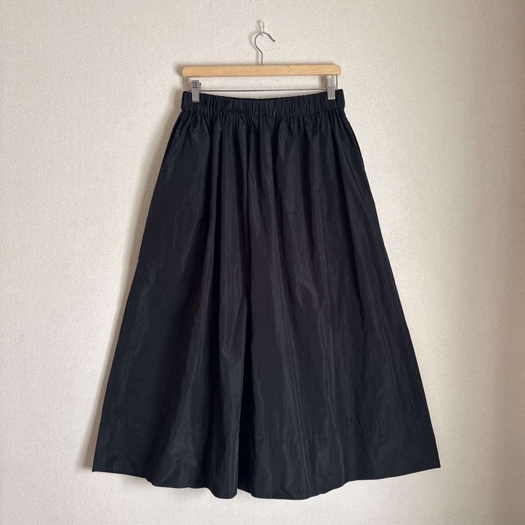 journal standard luxe メモリータフタ ギャザースカート