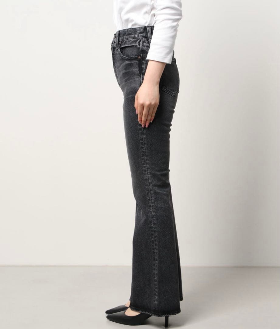 パンツ moussy * MVS BLACK FLARE