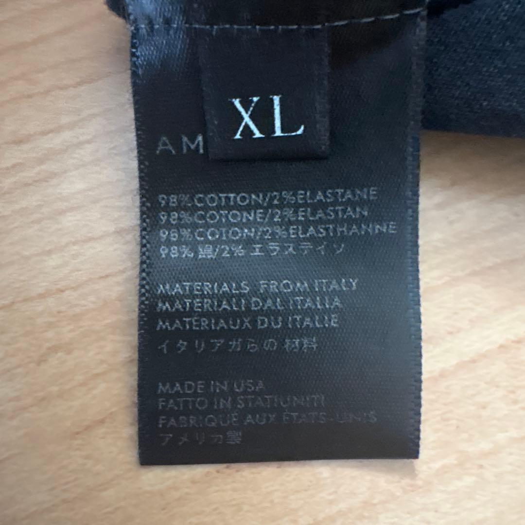 AMILI 半袖tシャツ ブラック