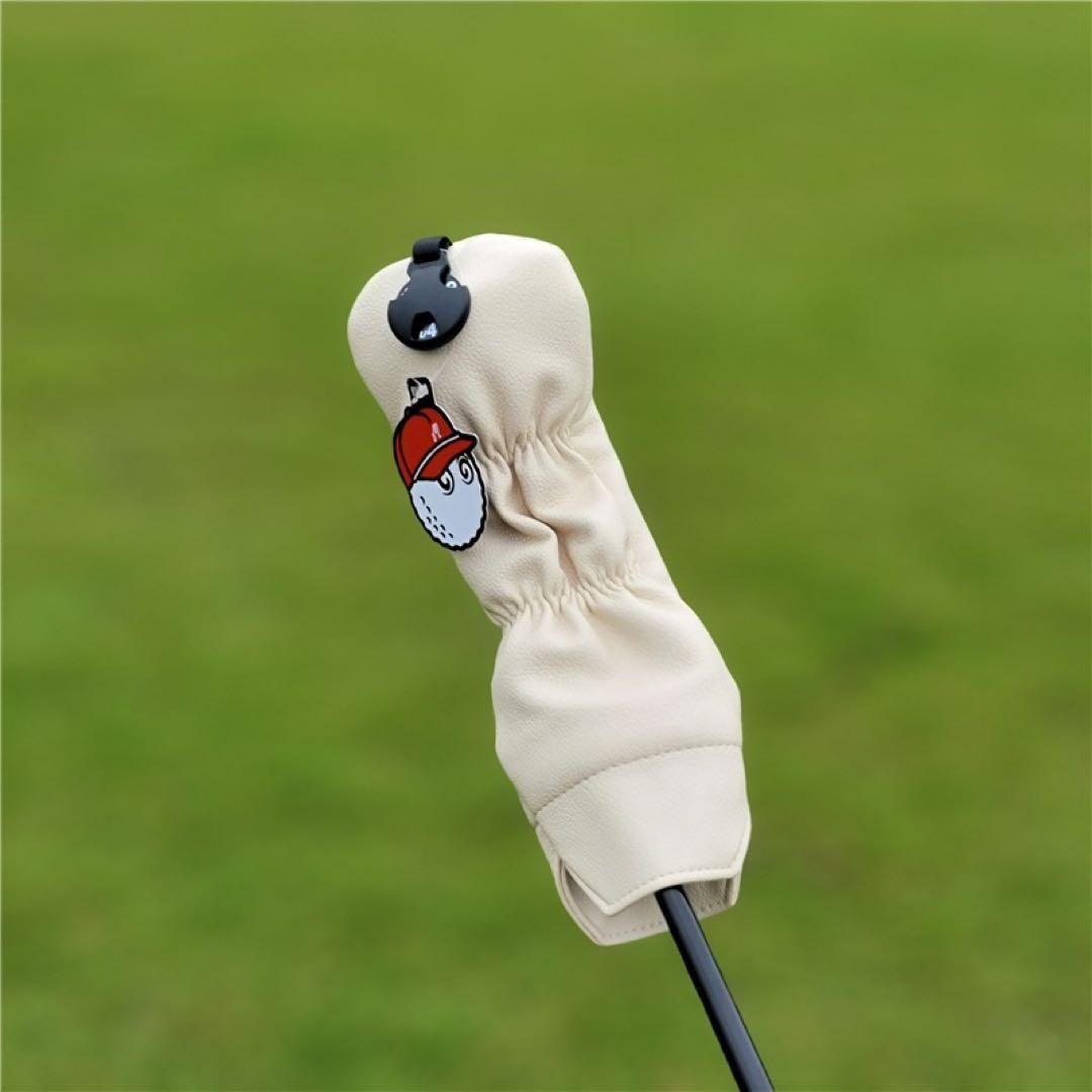 【大人気値下げ３点セット】Malbon Golfマルボンカバークリーミーホワイト