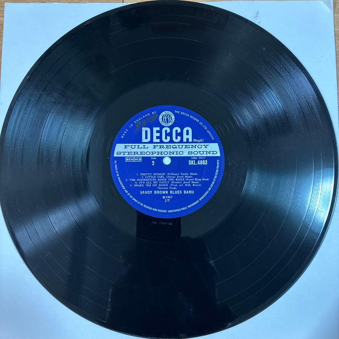 サヴォイブラウン 名盤 レコード シェィクダウン UKオリジナル盤