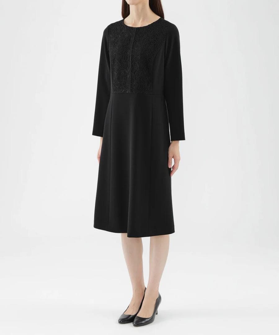 タグ付き新品 トランスワーク【ウォッシャブル】ワンピース ¥39,600