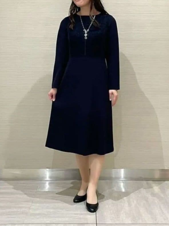 タグ付き新品 トランスワーク【ウォッシャブル】ワンピース ¥39,600