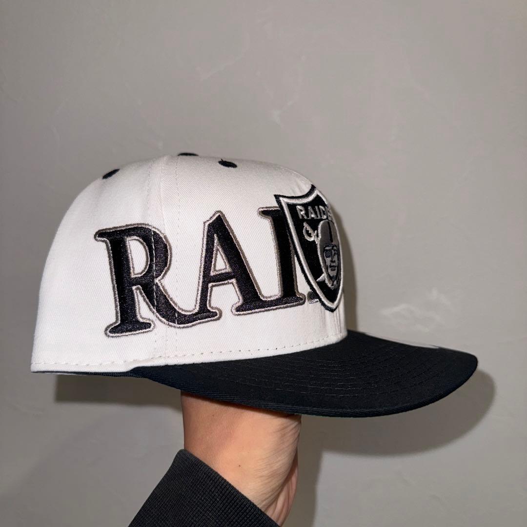 NFL レイダース 刺繍キャップ
