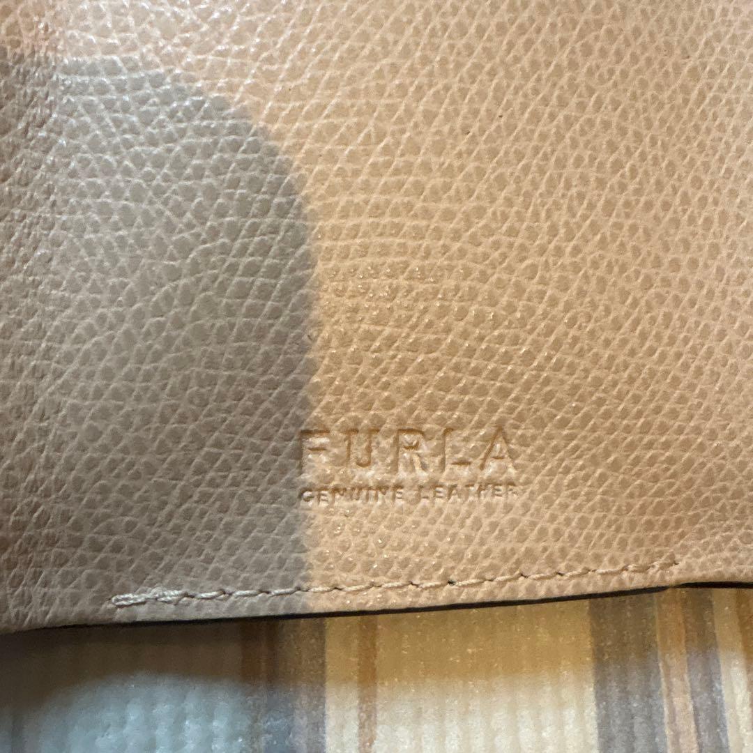 新品未使用★フルラFURLA 三つ折り財布 ベージュ