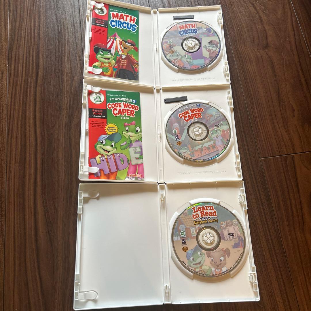 【3枚】Leap Frog DVD おうち英語　英語教育　リープフロッグ