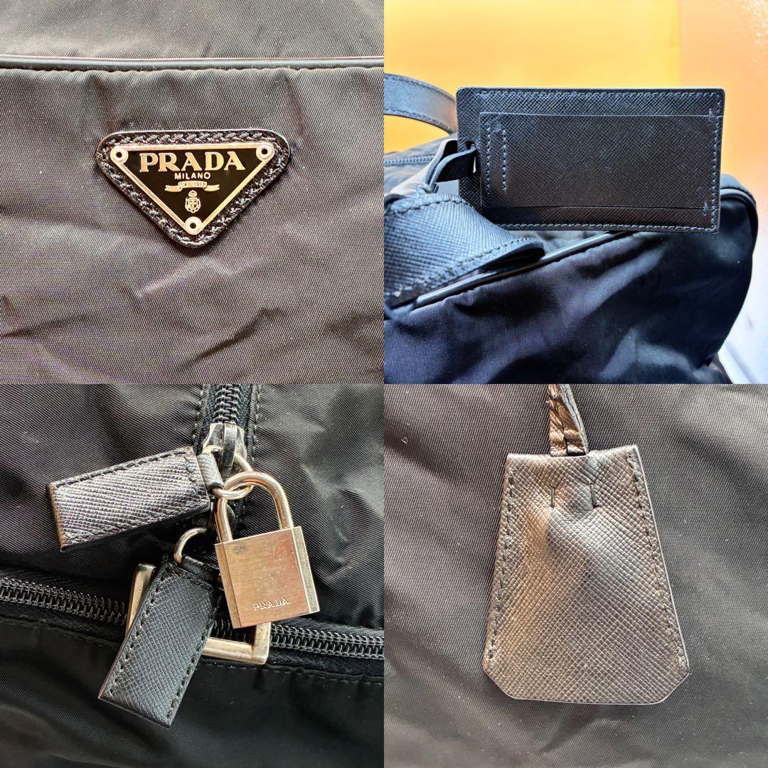 希少✨ PRADA プラダ ナイロンバッグ ボストンバッグ ボーリングバッグ