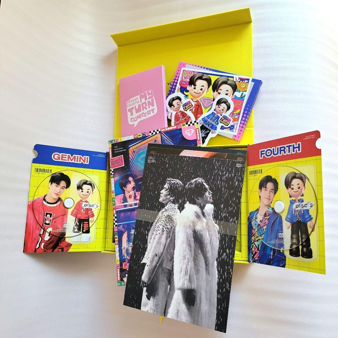 GMMTV 　ジェミナイフォース　MYTURN　CONCERT　DVDBOX
