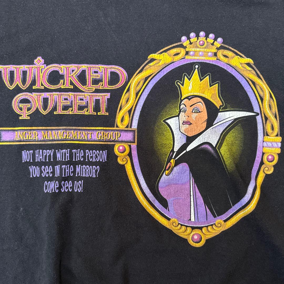 ディズニーヴィランシリーズ ウィキッド・クイーン Tシャツ　シングルステッチ