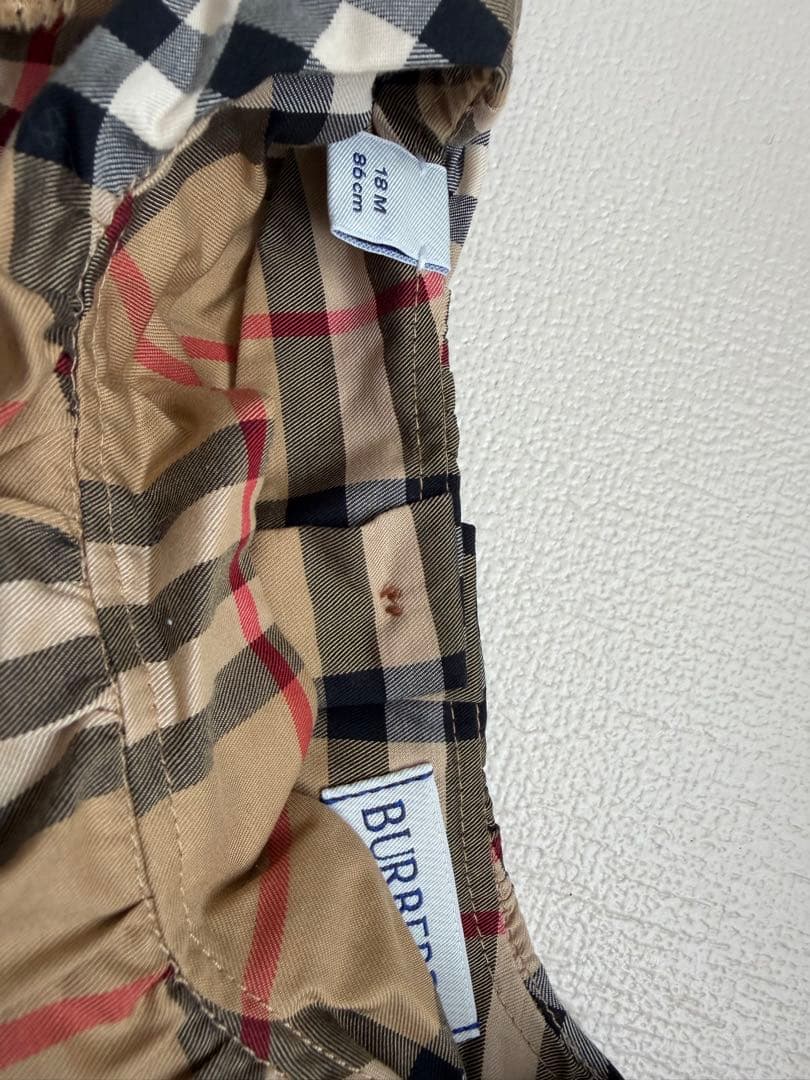 BURBERRY チェック柄 ワンピース 18M