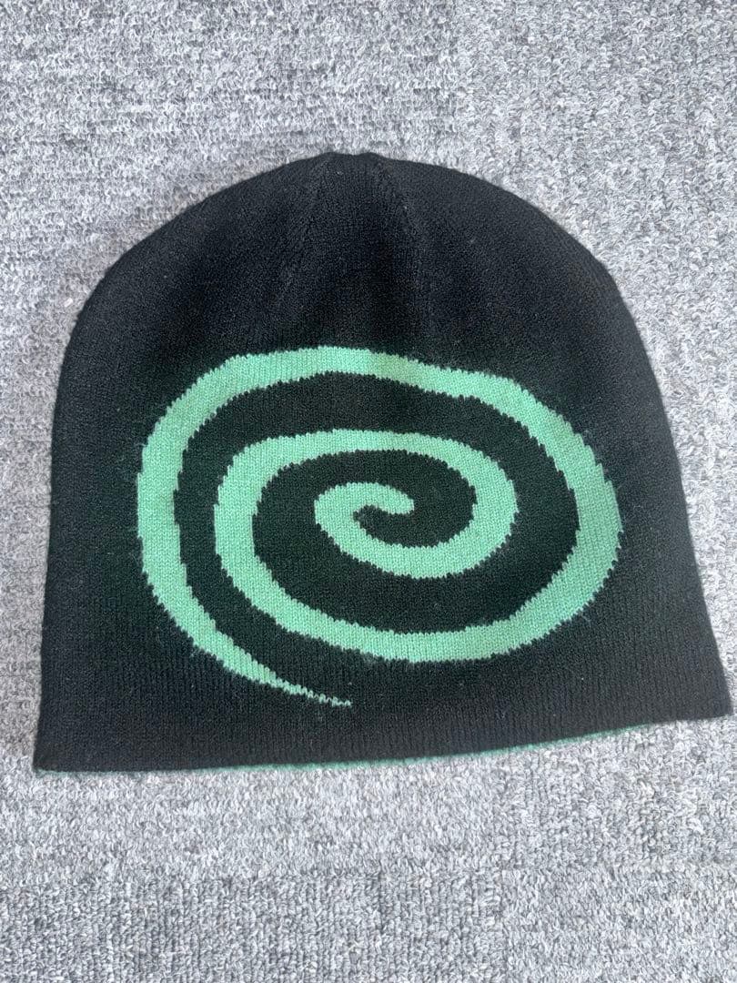 帽子 GuruGuruBeanie (Black&Mint Reversible)