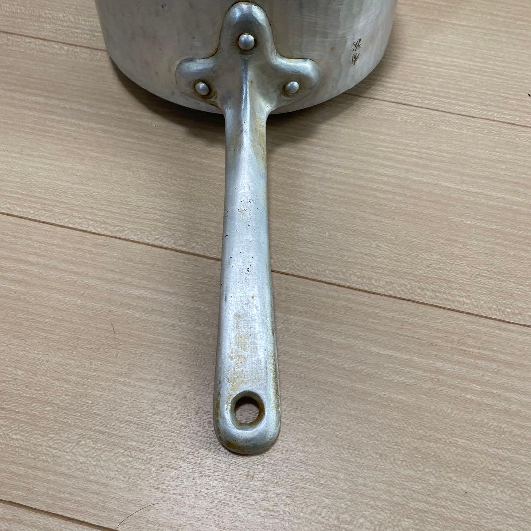 京都 有次 アルミ 片手鍋 21cm