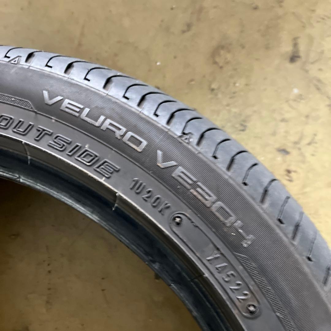 215/45R17 2本セット DUNLOP VEURO VE304