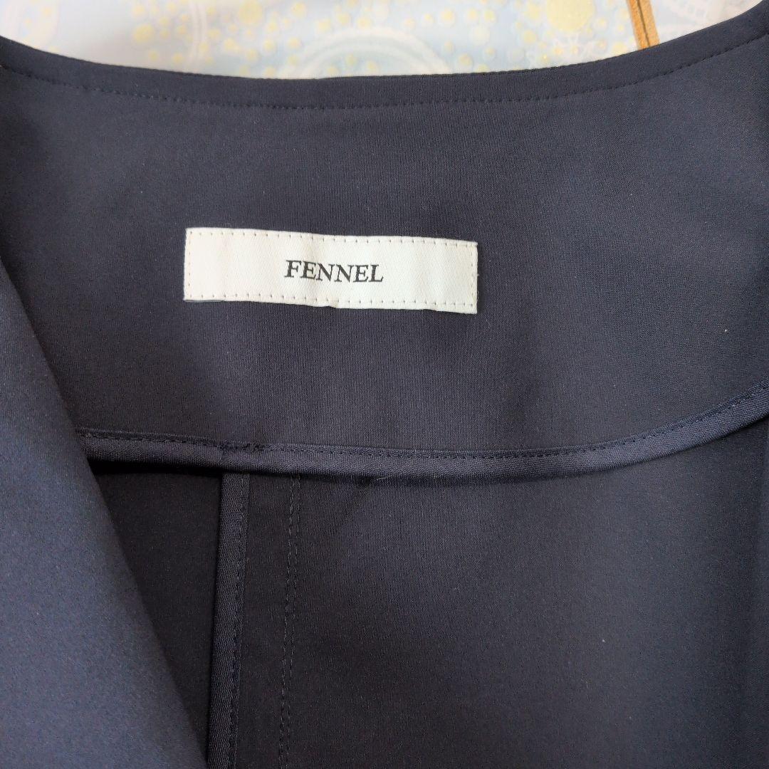ヤマダヤ fennel ネイビー ロングコート