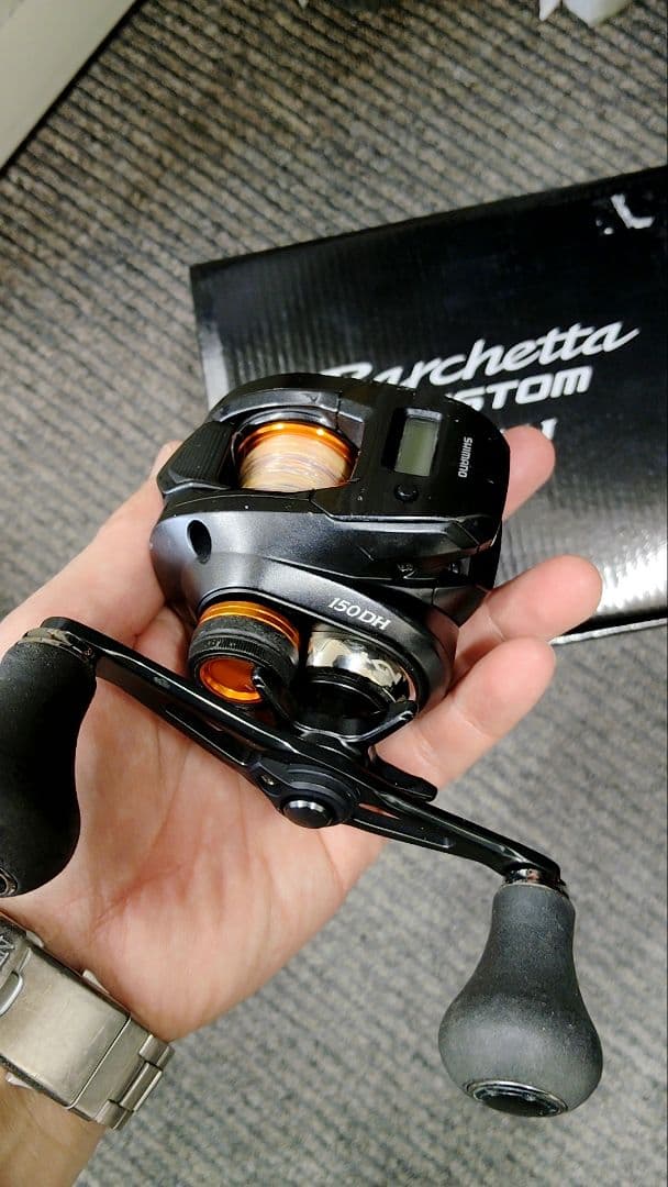 【中古】シマノ リール '20 バルケッタ Fカスタム 150DH (右)
