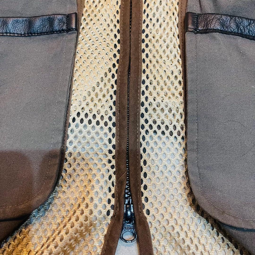 BERETTA ベレッタ シューティングベスト 射撃 メッシュ XL ゴールド