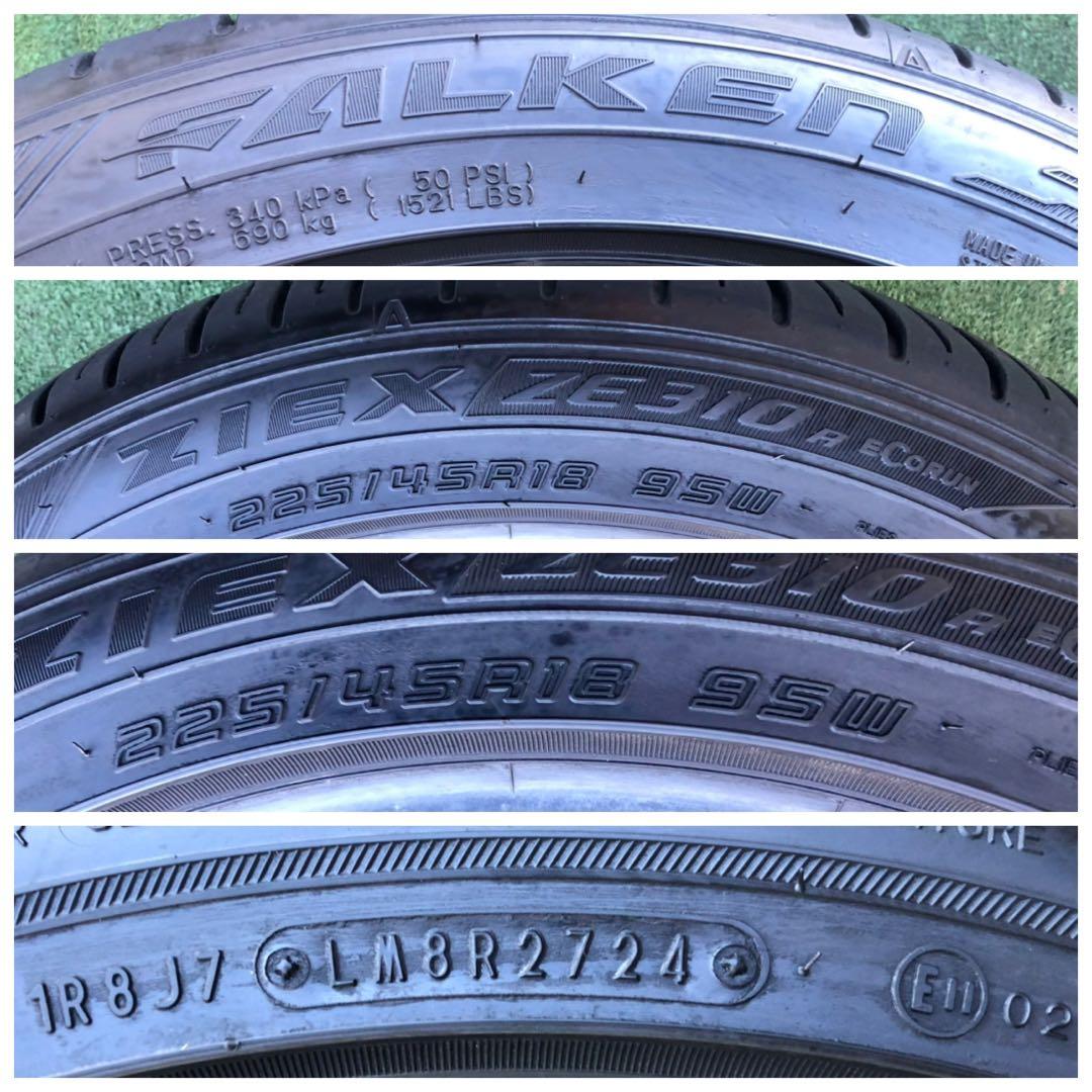 225/45 R18 FALKEN ZIEX ZE 310 ラジアルタイヤ