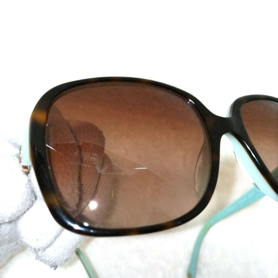 【美品】ティファニー ハートキー ゴールド金具 ウェリントン サングラス 激レア