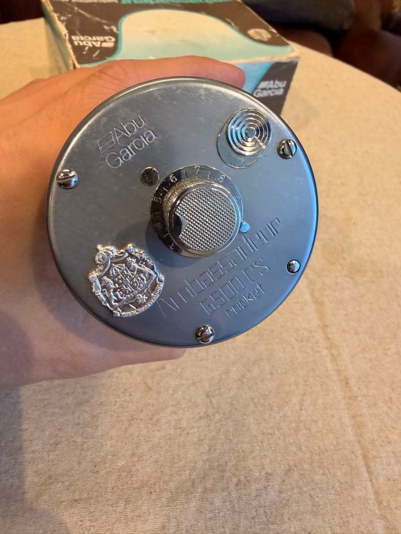 abu garcia アンバサダー 6500CS ロケット 右ハンドル 付属品