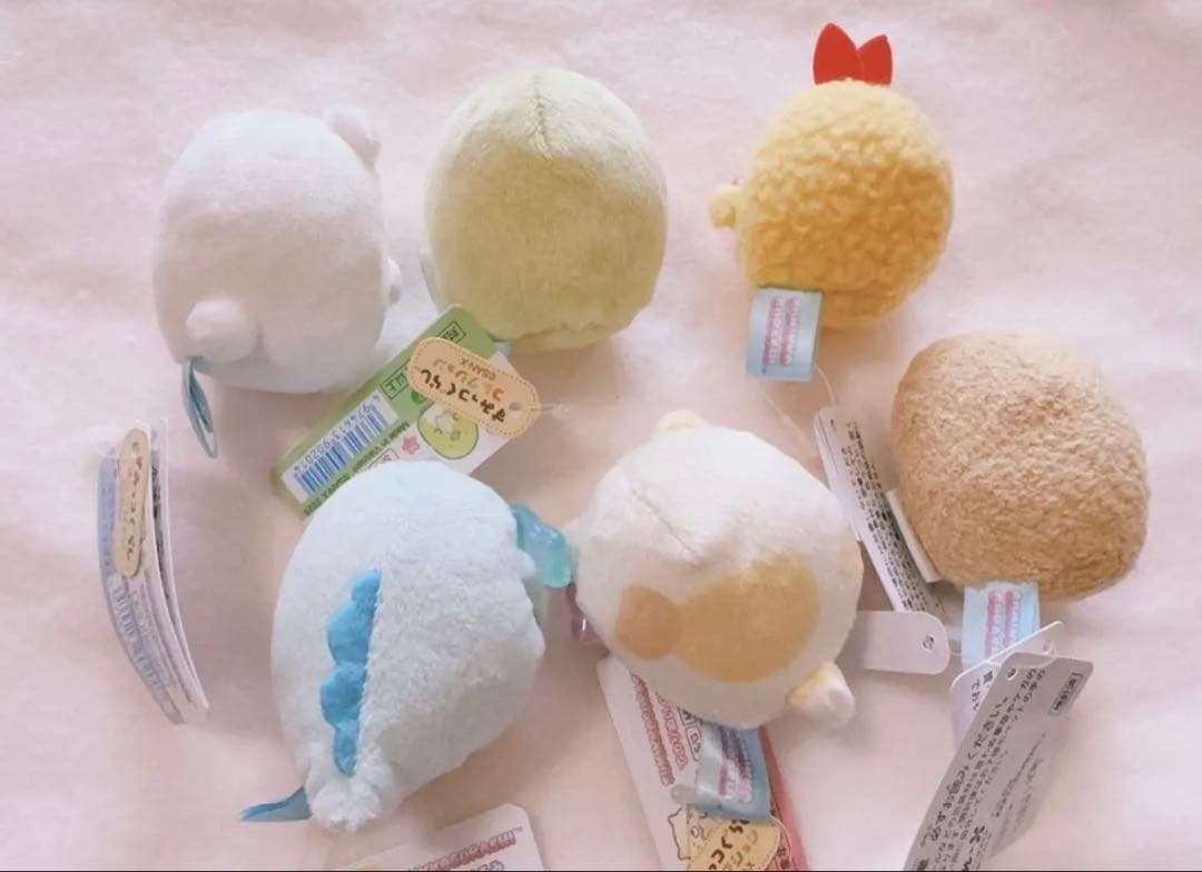 すみっコぐらし　グミグミパーティー　てのりぬいぐるみ　6種セット