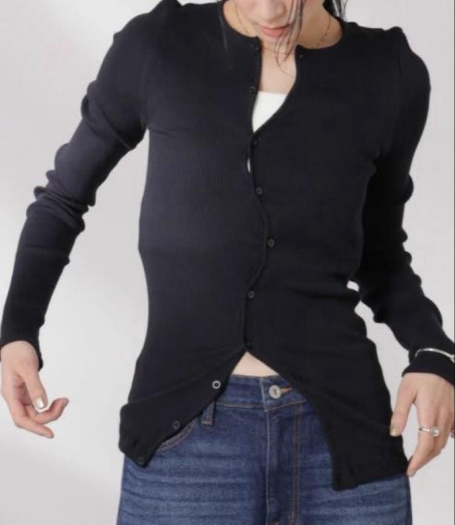 OperaSPORT　CLAIRE SEAMLESS TOP XS カーディガン