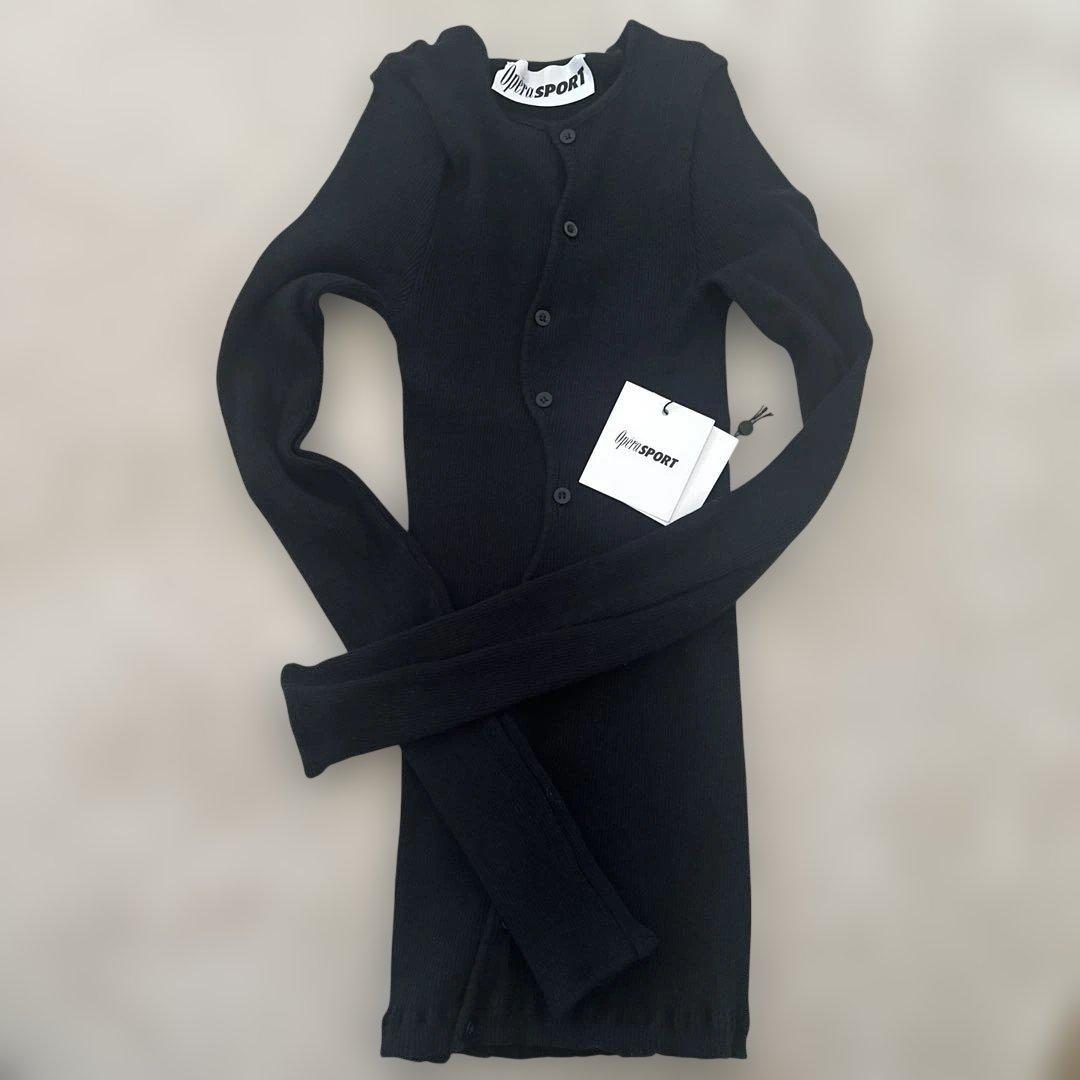 OperaSPORT　CLAIRE SEAMLESS TOP XS カーディガン