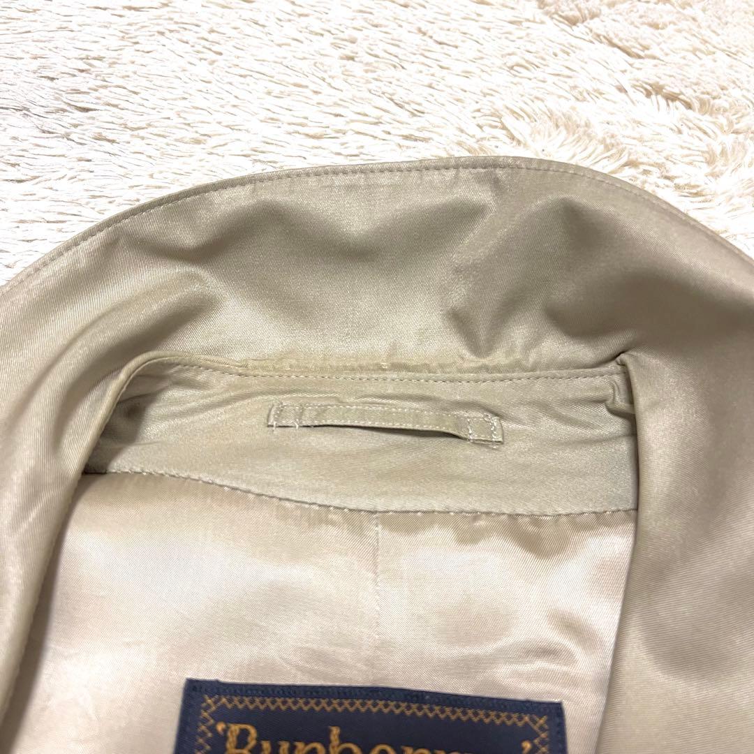 ●Burberry’s・バーバリーズシルク100%ステンカラーコート●L〜XL