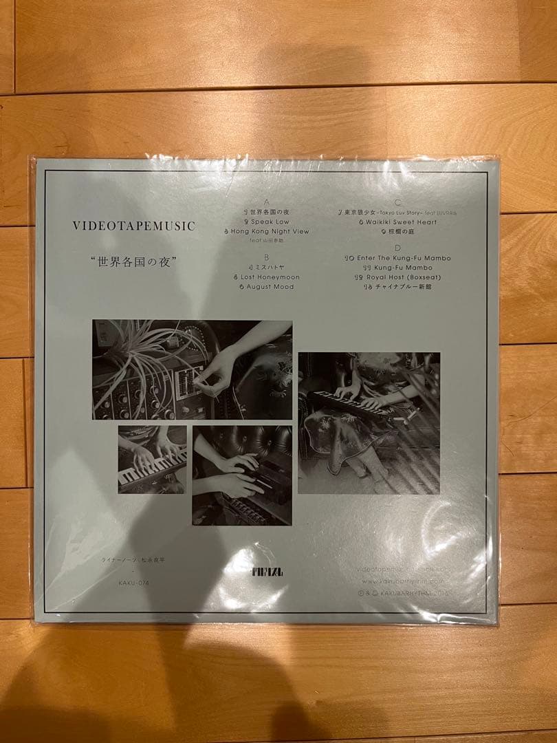 VIDEOTAPEMUSIC 世界各国の夜　LP レコード