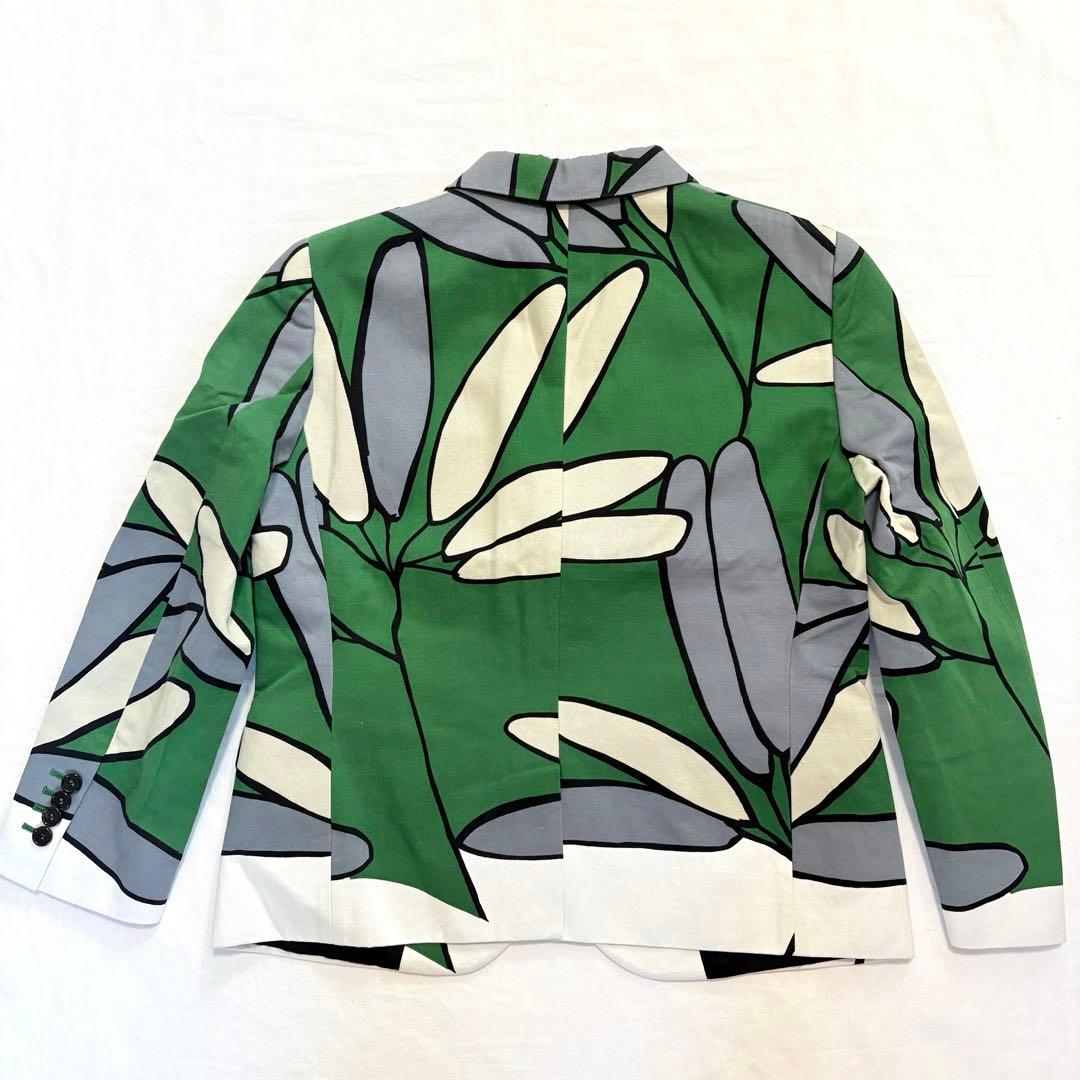 MARNI ボタニカルプリント　リーフ柄　ジャケット　44