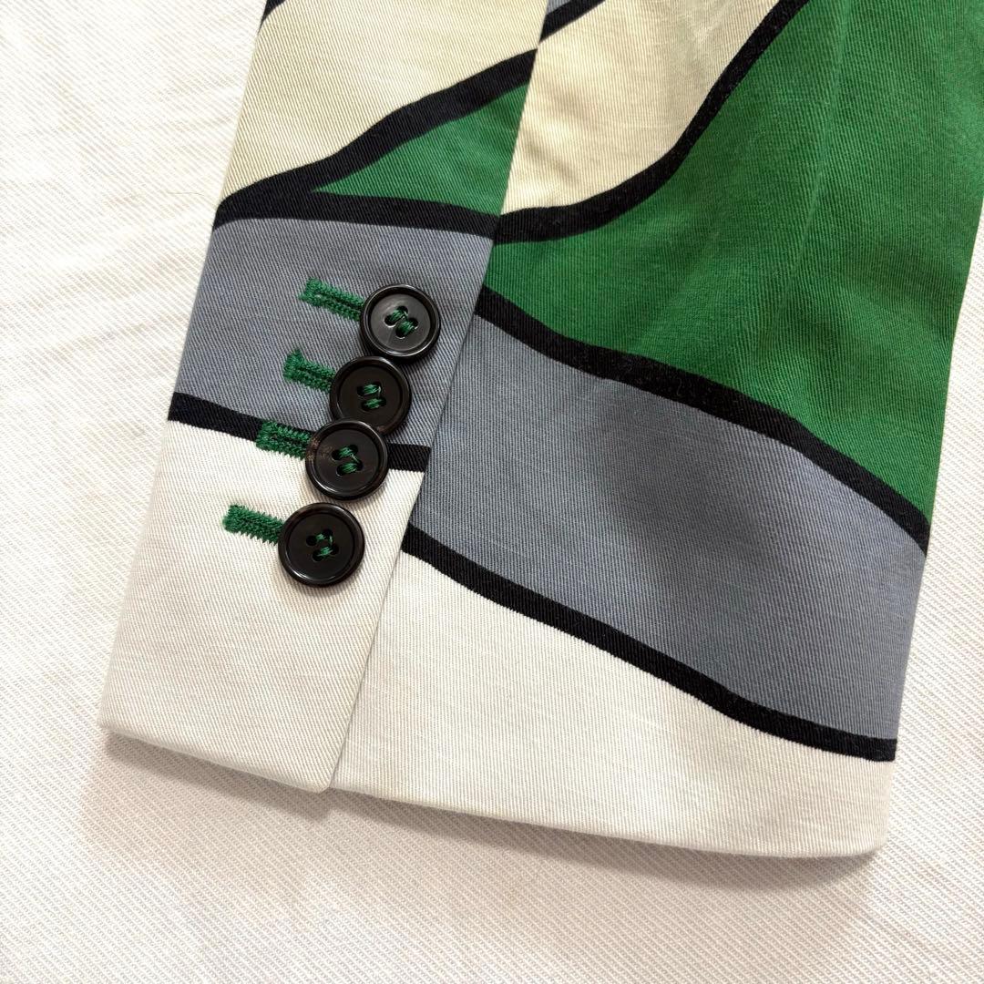 MARNI ボタニカルプリント　リーフ柄　ジャケット　44