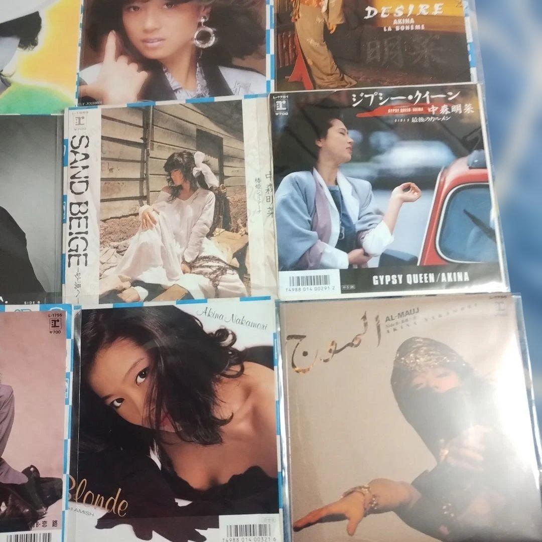 中森明菜シングルレコードまとめて20枚!!