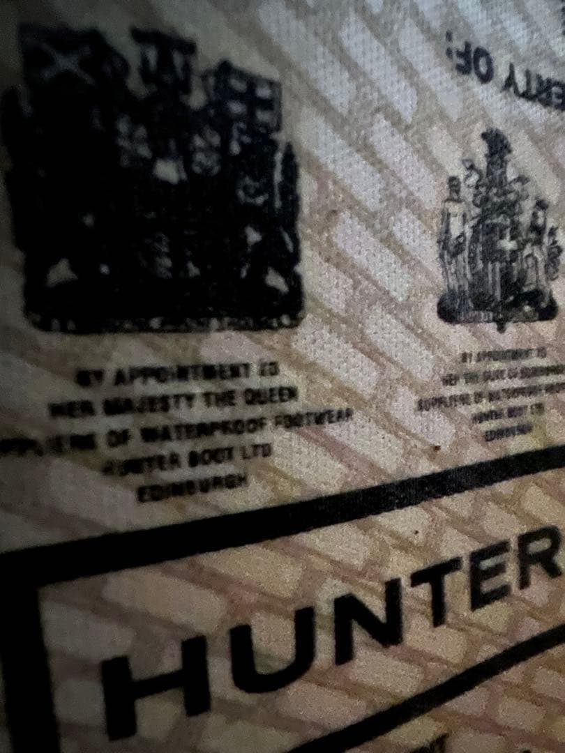 Hunter 長靴 黒　最終値下げ