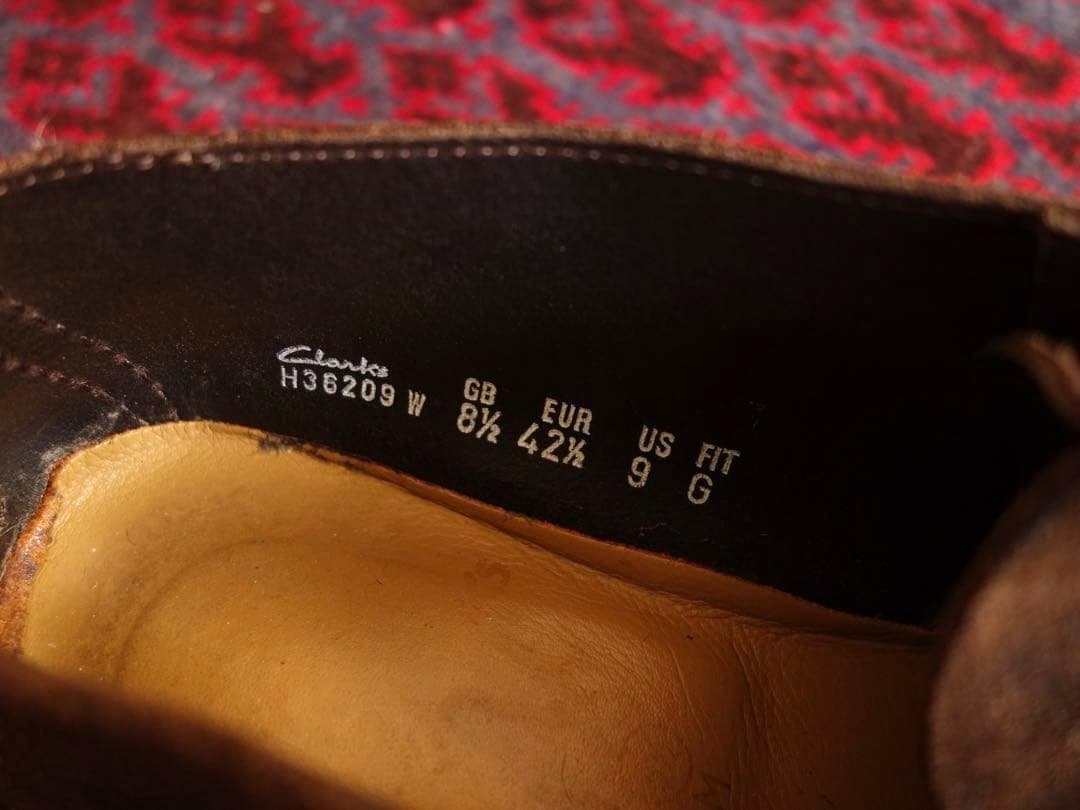clarks デザートトレック uk8.5 us9 27cm イングランド製