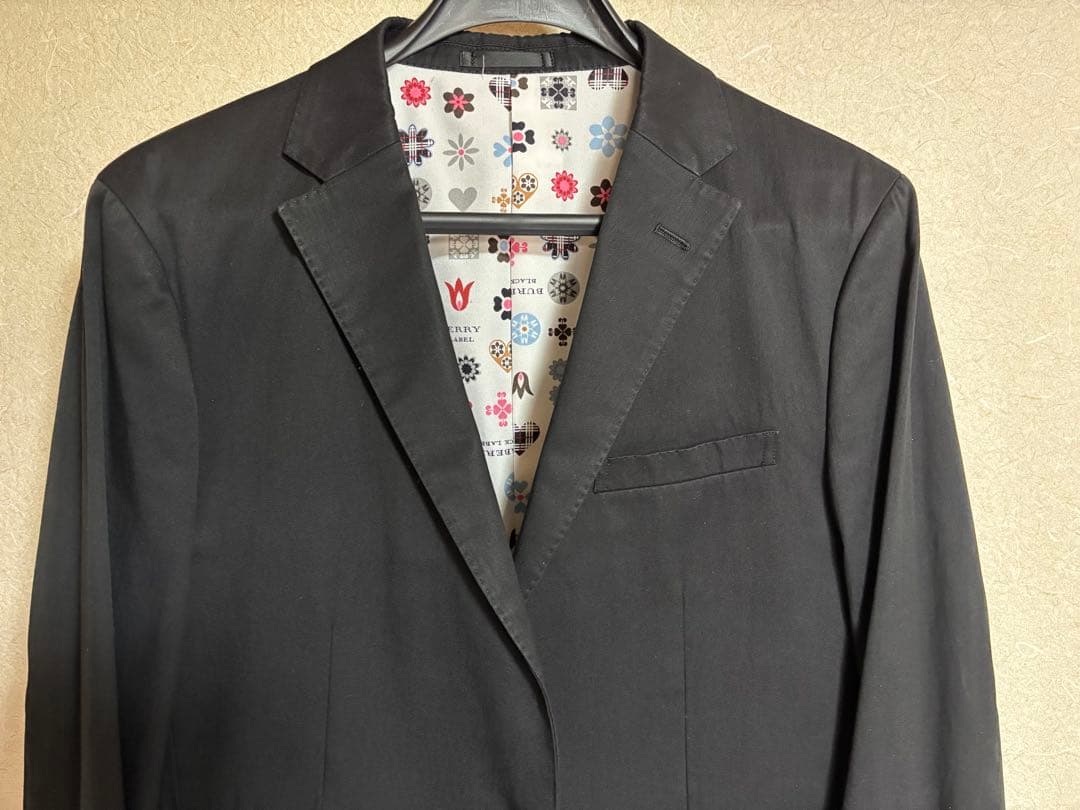BURBERRY BLACK LABEL ジャケット ブラック　モノグラム